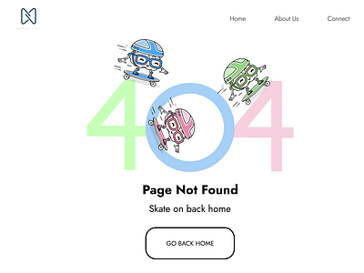 Daily UI Challenge #8 - 404 Page