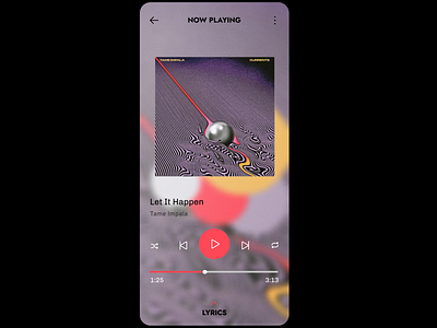 Daily UI Challenge #9 - Music Player