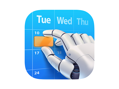Robot hand icon android design hand icon icons illustration ios robot