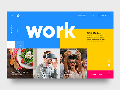 Branding Agency - Work Page