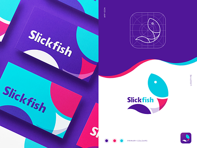 Slickfish - Icon + Logo + Identity
