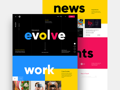 Branding Agency - Home Page
