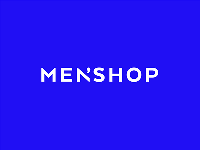 Men's Shop apparel brand branding clothing design graphicdesign identity logo mark men mens minimal shop sign vector
