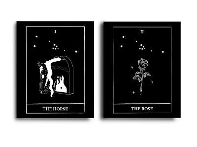 TAROT brand identity branding cosmic esoteric fashion illustration illustrator