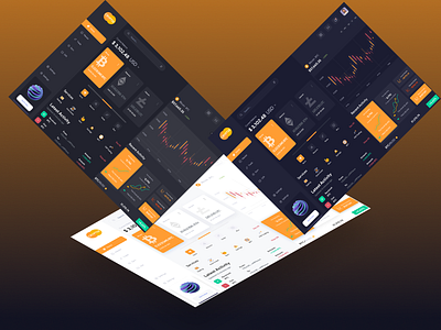 Crypto Dashboard blockchain. nft crypto cryptocurrency dashboard landing page wallet web web design