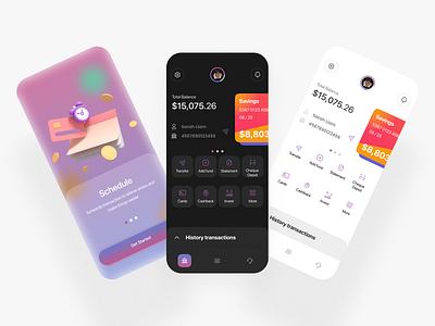 Banking App bank banking banking app crypto fintech mobile mobile app ui ux wallet