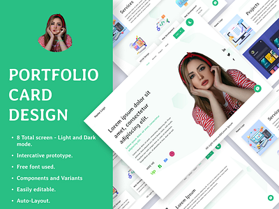 Portfolio figma landing page landingpage portfolio resume ui ux web ui kit website