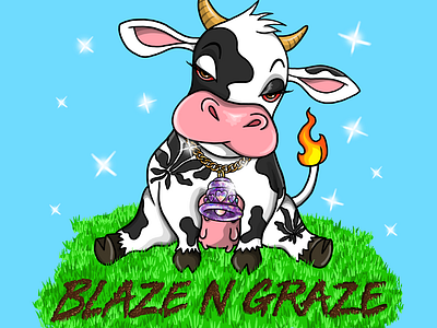 Blaze N Graze Logo