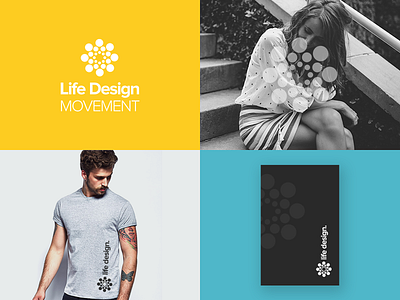 Life Design Movement Brand branding design life logo mindfulness