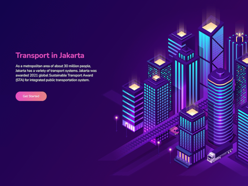 Isometric Virtual City 3d animation app branding city design graphic design illustration motion graphics transport typography ui ux vector virtual