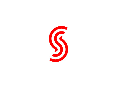 S for Sebrik / Brand identity icon letter logo monogram s target type typography