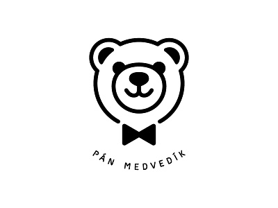 Mr. Bear bear brand gentleman identity illustration kids logotype mr.