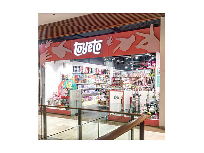 ToYeTo brand children identity kids store windowshopping