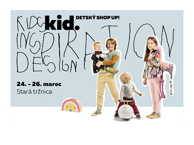 Kid. Shop Up! brand festival handwritten idenity kid typography visual