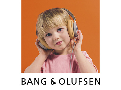 Bang & Olufsen advertising bangolufsen campaign children kids photography sound