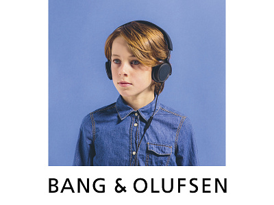 Bang & Olufsen advertising bangolufsen campaign children kids photography sound