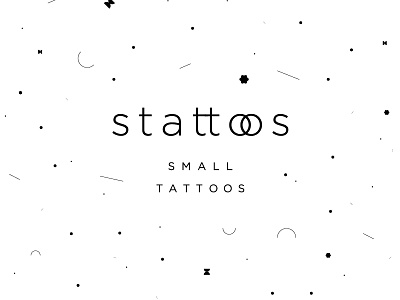 Small Tattoos blog brand branding identity instagram logotype noise tattoos