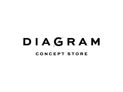 Diagram Concept Store brand branding concept decor identity jewellery logotype object store