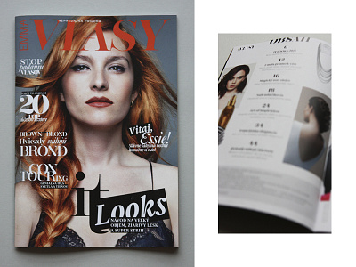 EMMA MAGAZINE artdirection design editorial fashionmagazine hair magazine system typography visualidentity