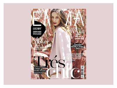 EMMA MAGAZINE artdirection cover coverdesign design editorial fashionmagazine magazine magazinecover system typography visualidentity