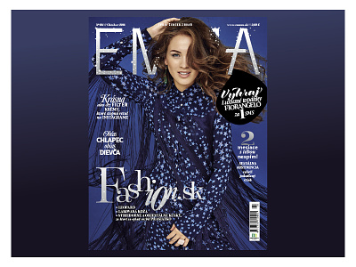EMMA MAGAZINE artdirection cover coverdesign design editorial fashionmagazine magazine magazinecover system typography visualidentity