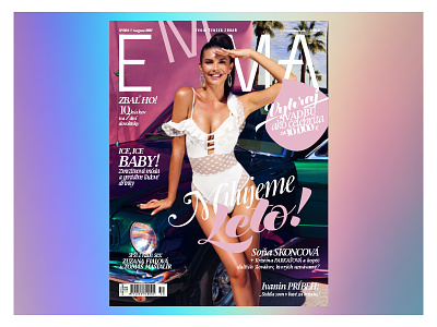 EMMA MAGAZINE artdirection cover coverdesign design editorial fashionmagazine magazine magazinecover system typography visualidentity