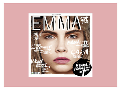 EMMA MAGAZINE special edition cover artdirection cover coverdesign design editorial fashionmagazine magazine magazinecover system typography visualidentity