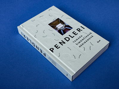 PENDLERI / novel book design bookcover bookdesign hotstamping migration novel topography train traveller typography