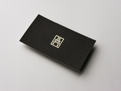 AHARON a branding businesscard gold hotstamping identity jewellery jewellerybrand logotypes monograme print