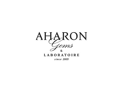 AHARON identity brand branding identity jewellery jewellerybrand logo logotype typography