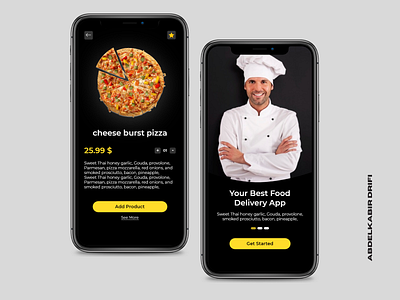 Foody app branding design illustration logo ui ux vector