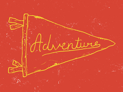 The Adventure Tee adventure apparel hand lettering type