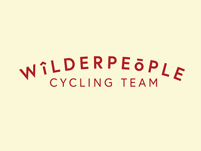 Wilderpeople Cycling Team v2