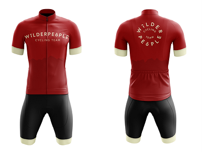 Wilderpeople Cycling Kit badge bicycle bold brand brand identity cycling cycling team identity logo minimal simple team