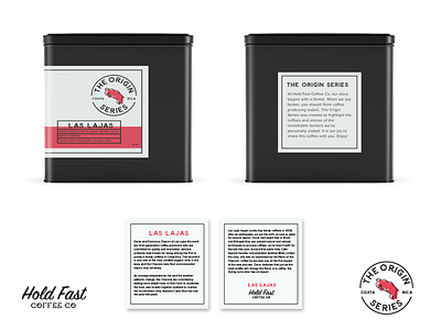 Origin Series - Hold Fast Coffee Co bold brand branding coffee coffee bag costa rica icon logo minimal packaging