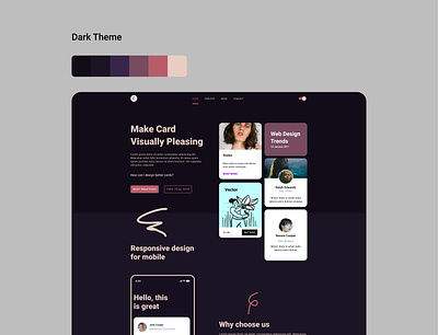 Make card visually pleasing design figma graphic design inpiration landing page mockup ui ui ux uidesign userinterface ux uxdesign web webdesign