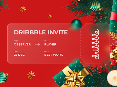 Invite Dribbble