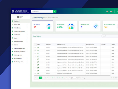 dashboard design