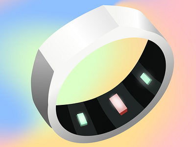 Oura ring illustration apple watch design figma graphic design illustration oura ring ring website