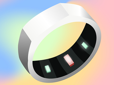 Oura ring illustration