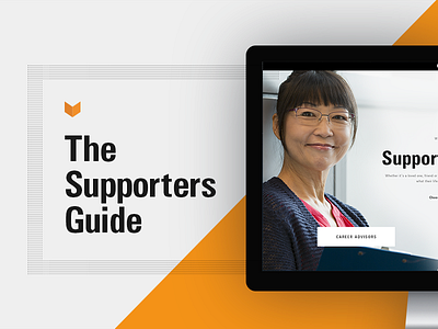 The Supporters Guide influencers military responsive technology website design