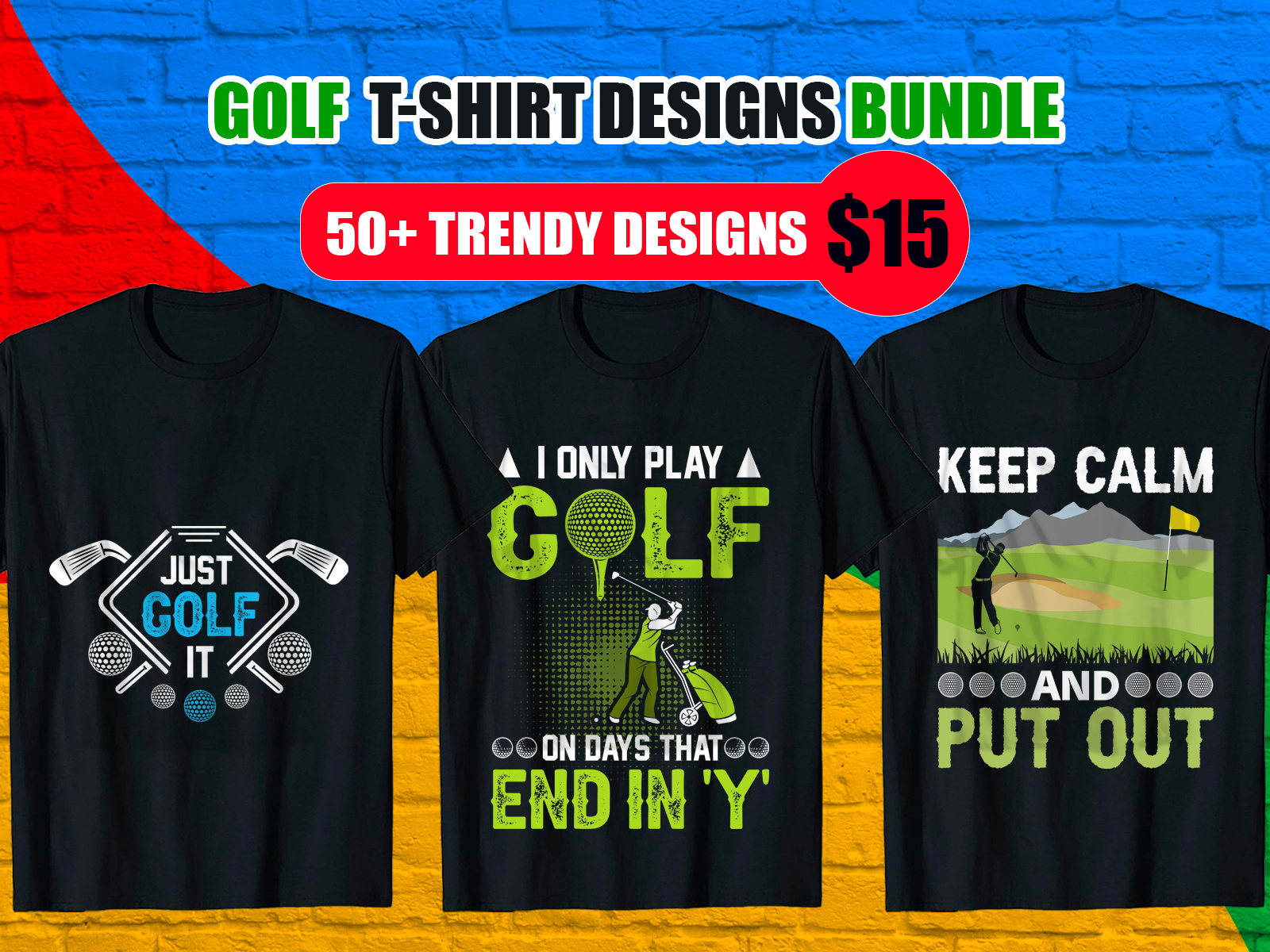 Golf T Shirt Design by Minhaz Uddin on Dribbble