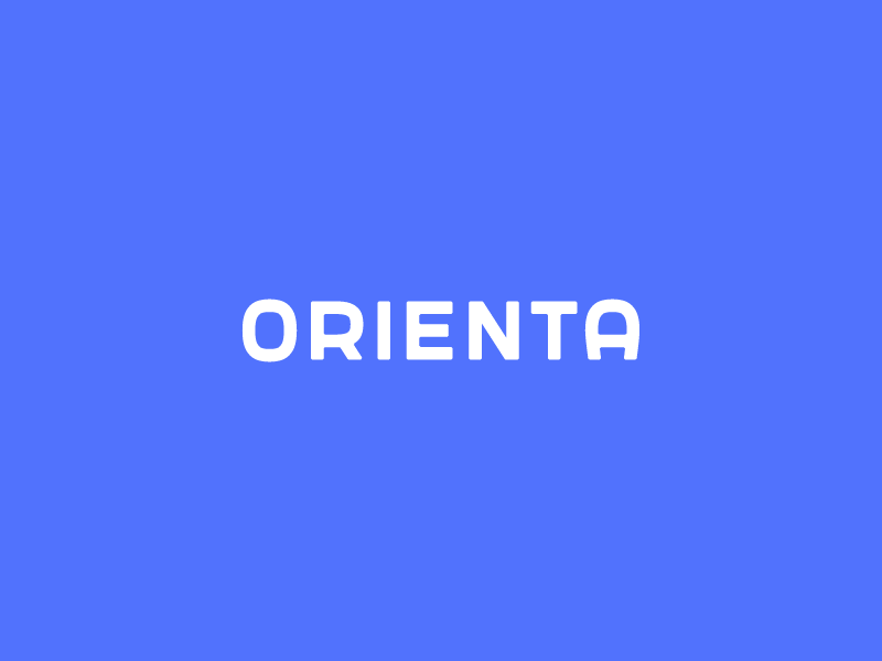 Orienta orienta typography