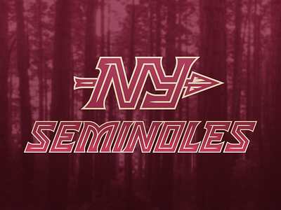 NY Seminoles logo new york ny seminoles sports