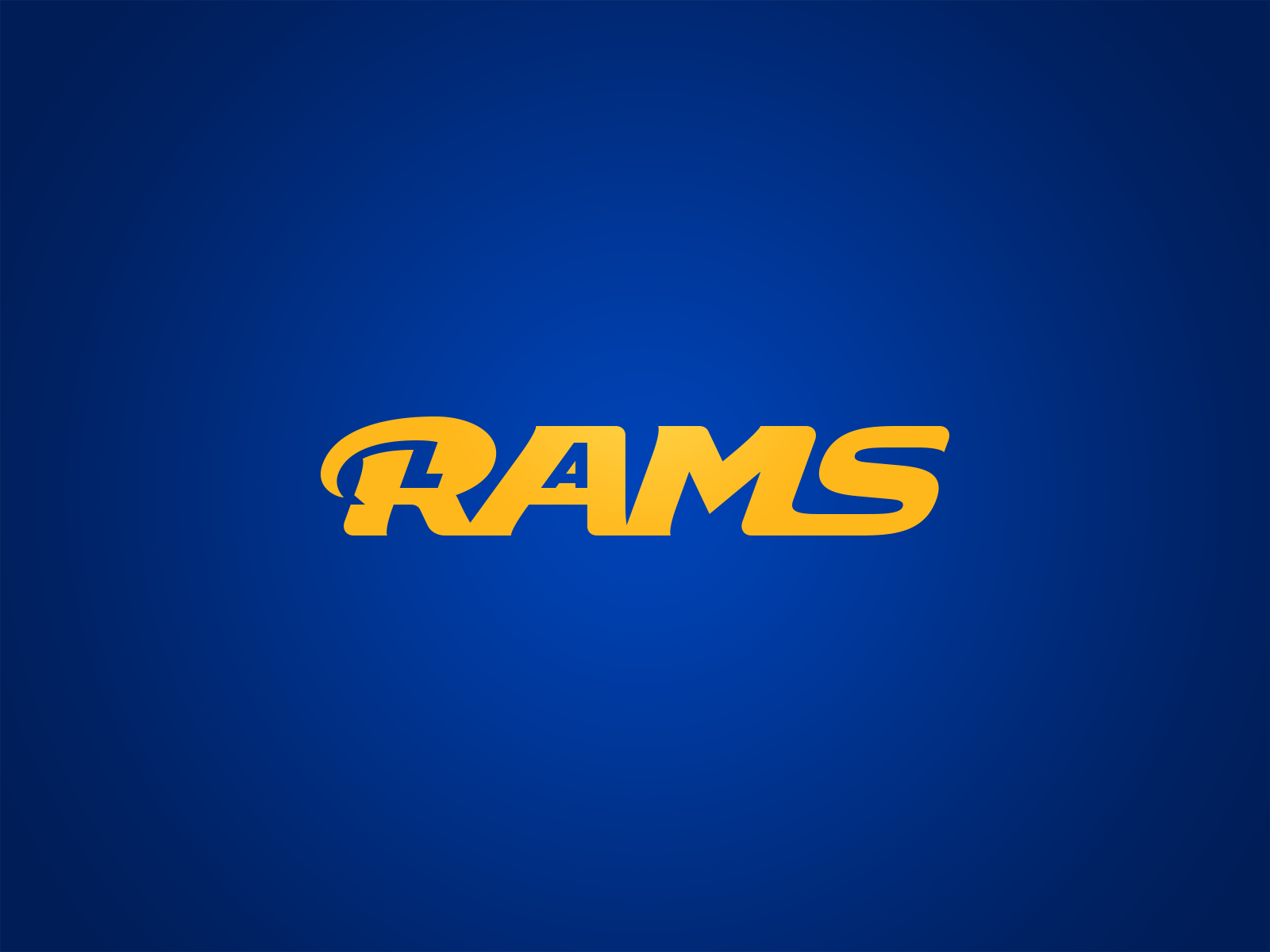 la rams wordmark