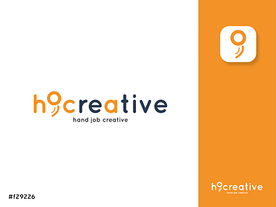 Hand Job Creative branding design icon logo typography