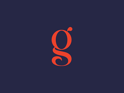 G brand custom design font g identity letter logo type typography word mark