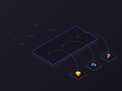 Migrating Your Files add design tool figma import isometric migrate onboarding phone photoshop prototype sketch ui upload ux
