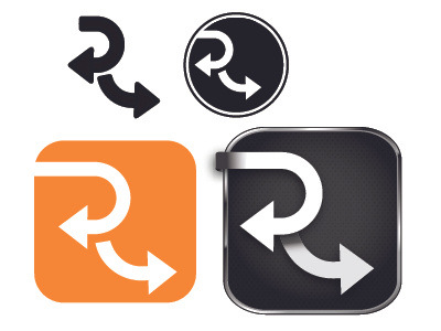 Revision - "Rough" Sketches design identity illustrator logo