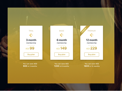 Zomato Gold - An Exclusive Members Club exclusive gold membership plan ui ux